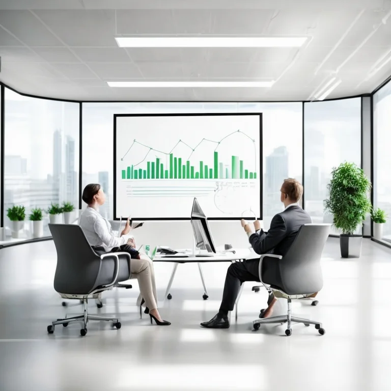 Group of executives in a workshop setting